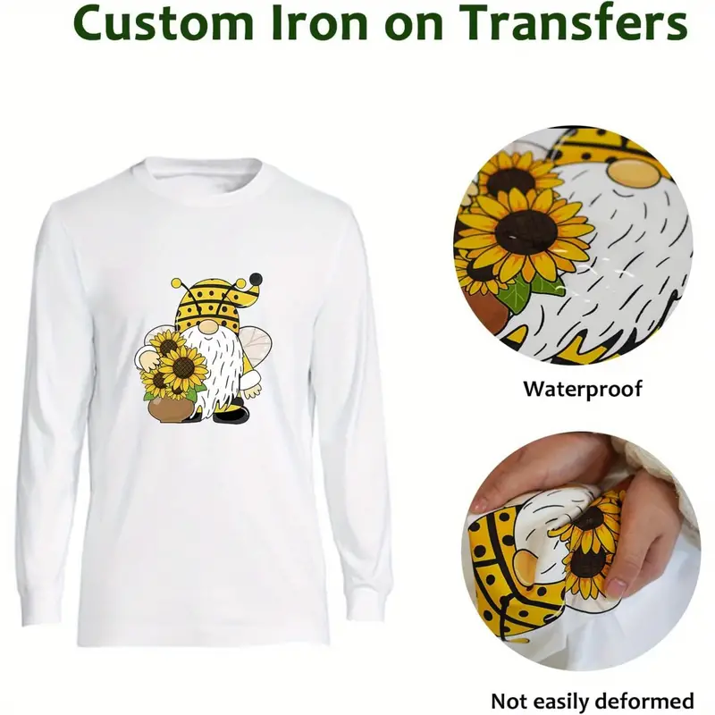 Iron On Patch - Custom Logo Iron On Transfer Stickers,