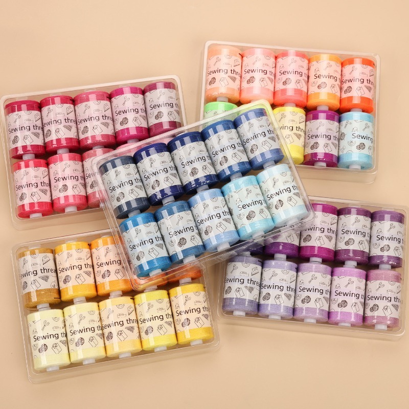 Multi Color Sewing Thread Set  - đánh giá và giá Sewing Thread Production