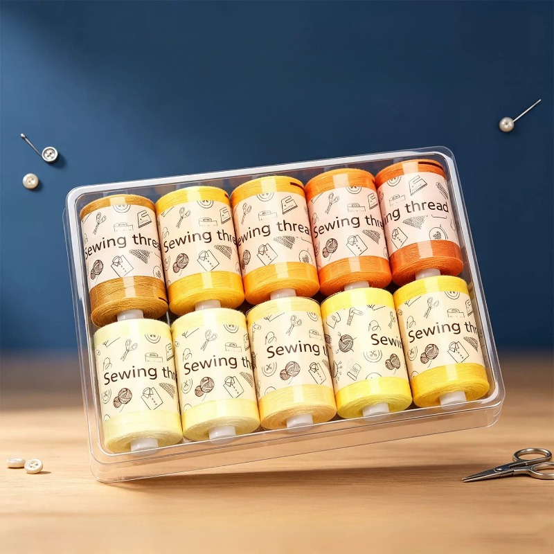 Multi Color Sewing Thread Set  - đánh giá và giá Sewing Thread Production