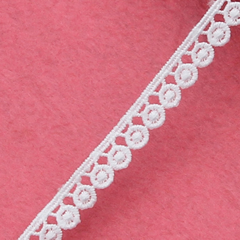 50Yds White Lace Ribbon Fabric - đánh giá và giá Sewing Eyelet Fabric