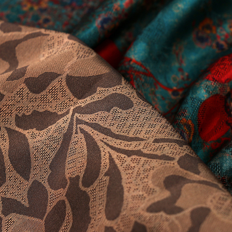 1m Floral Printed Fabric Imita - đánh giá và giá Textile For Sewing