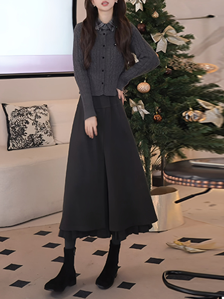 Winter Fashion Women's Knitted - đánh giá và giá Fabric Weight Set