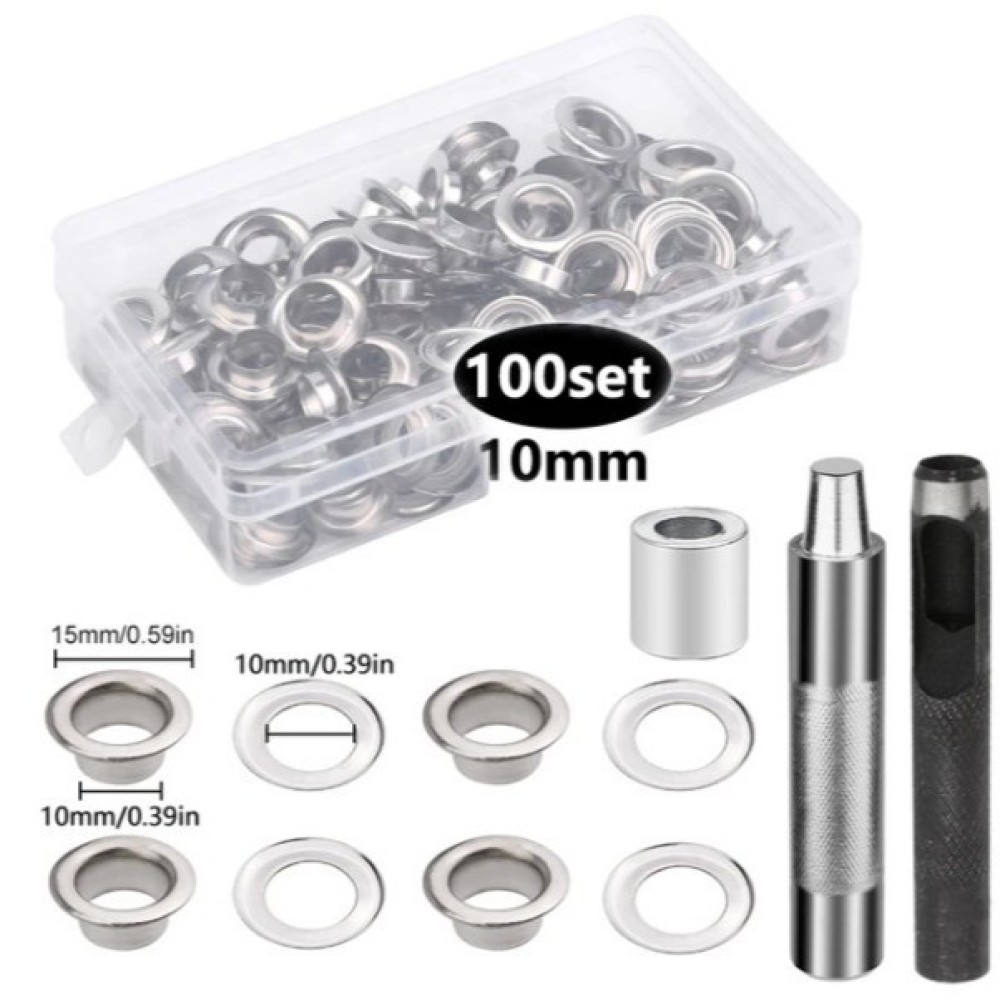 Eyelet Installer Punch Tool Ki - đánh giá và giá Sewing Eyelet Fabric