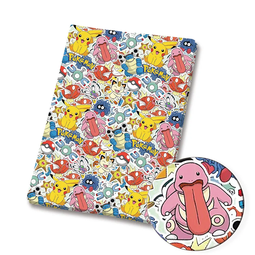 Pokemon Cartoon Fabric140*50cm - đánh giá và giá Sewing Production