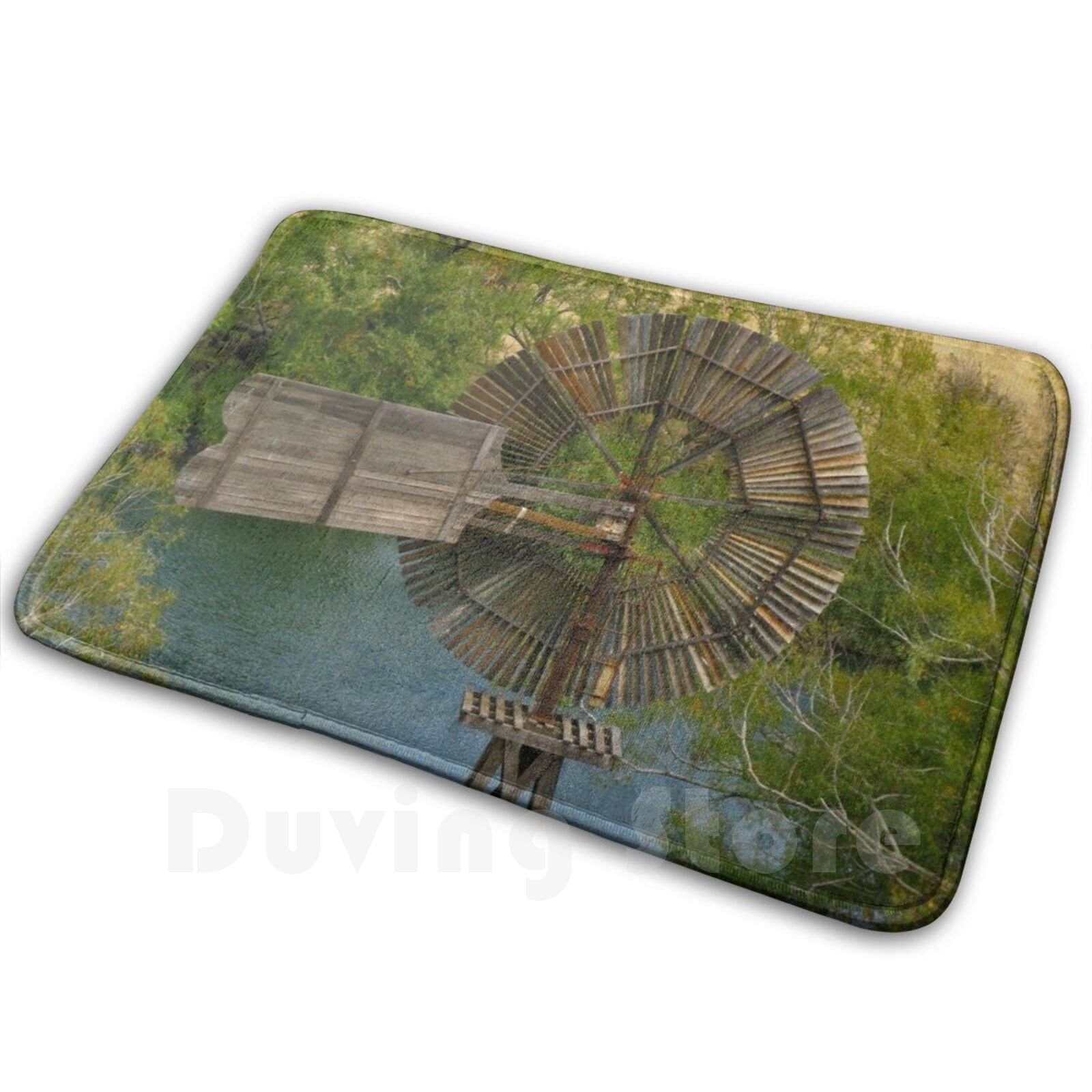 Wooden Windmill Carpet Mat Rug - đánh giá và giá Century Textile & Sewing Supply Reviews
