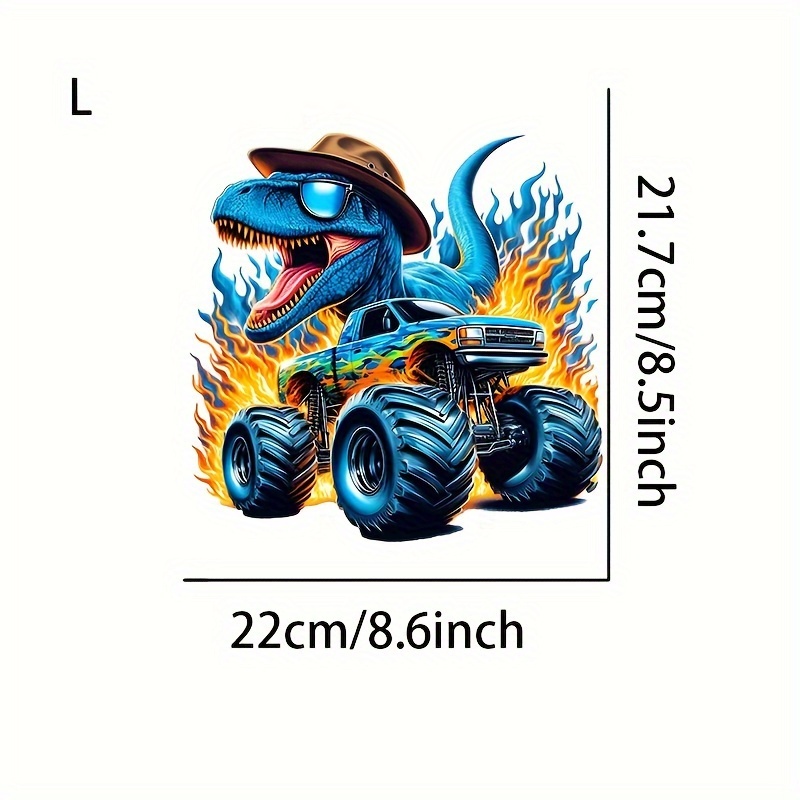 Dragon Hunter Monster Truck He - đánh giá và giá Iron On Patch