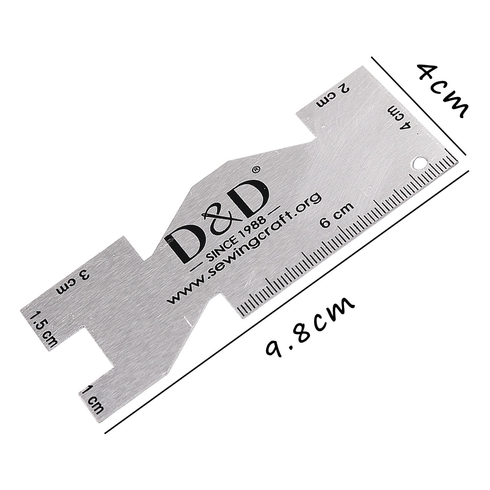 Kim Loại Đo Đồng Hồ Đo Quiltin - đánh giá và giá Sewing Gauge Ruler