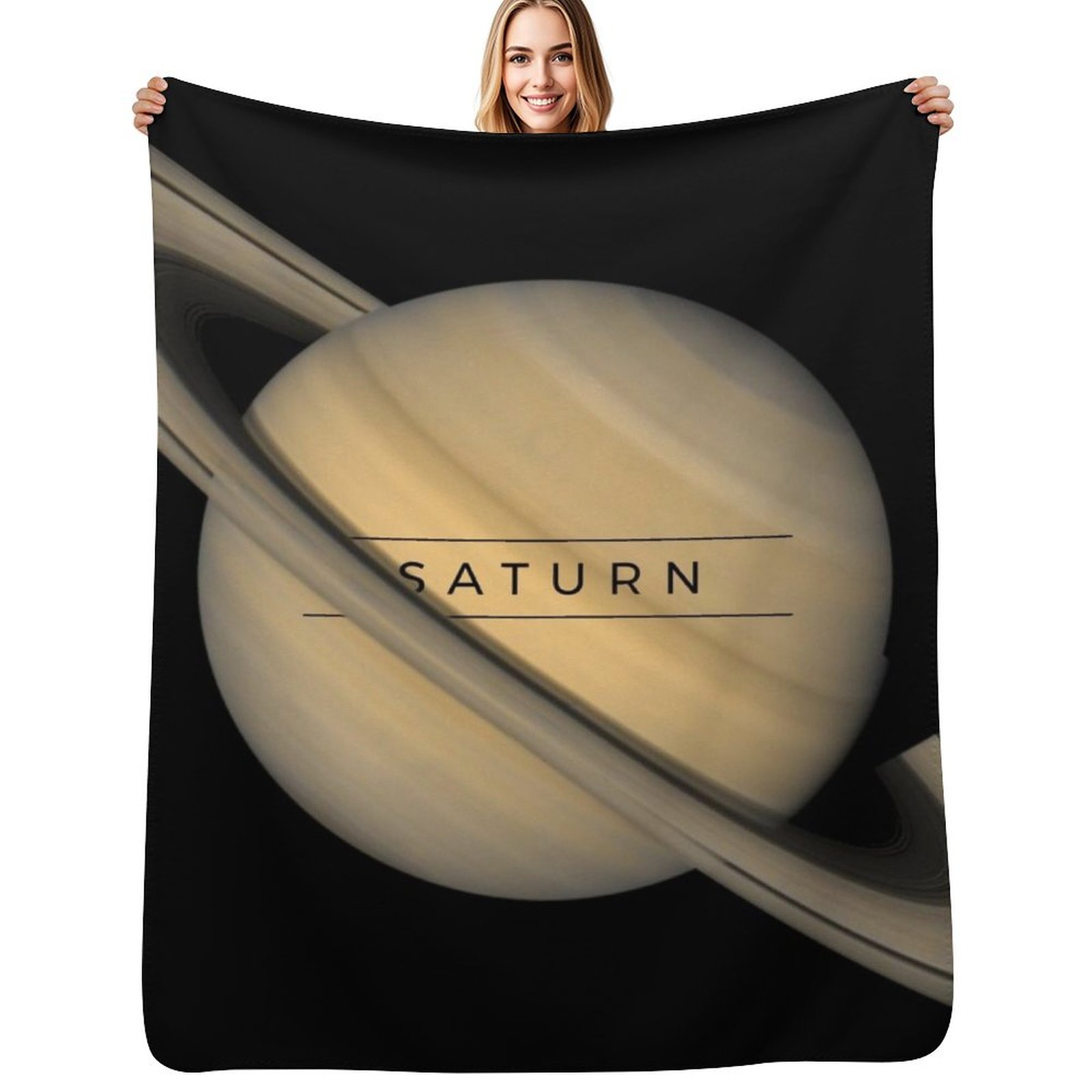 Saturn -- Planets Moons Solar  - đánh giá và giá Fabric Weight Set