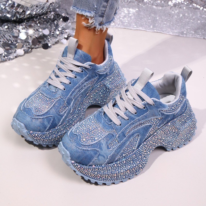 Fashion Rhinestone Women's Chu - đánh giá và giá Sewing Cloth