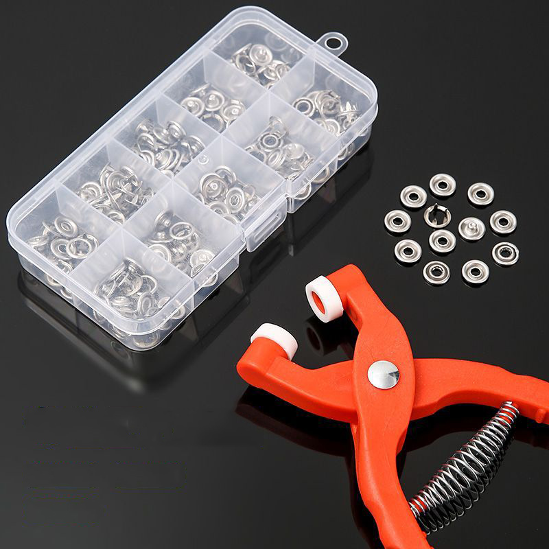 50/100Sets Plier Tool Buckle B - đánh giá và giá Sewing Eyelet Fabric