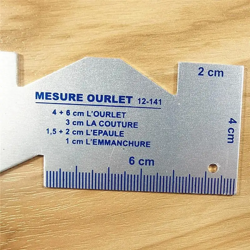 Chất Liệu Vải Bút Đánh Dấu Đườ - đánh giá và giá Sewing Gauge Ruler