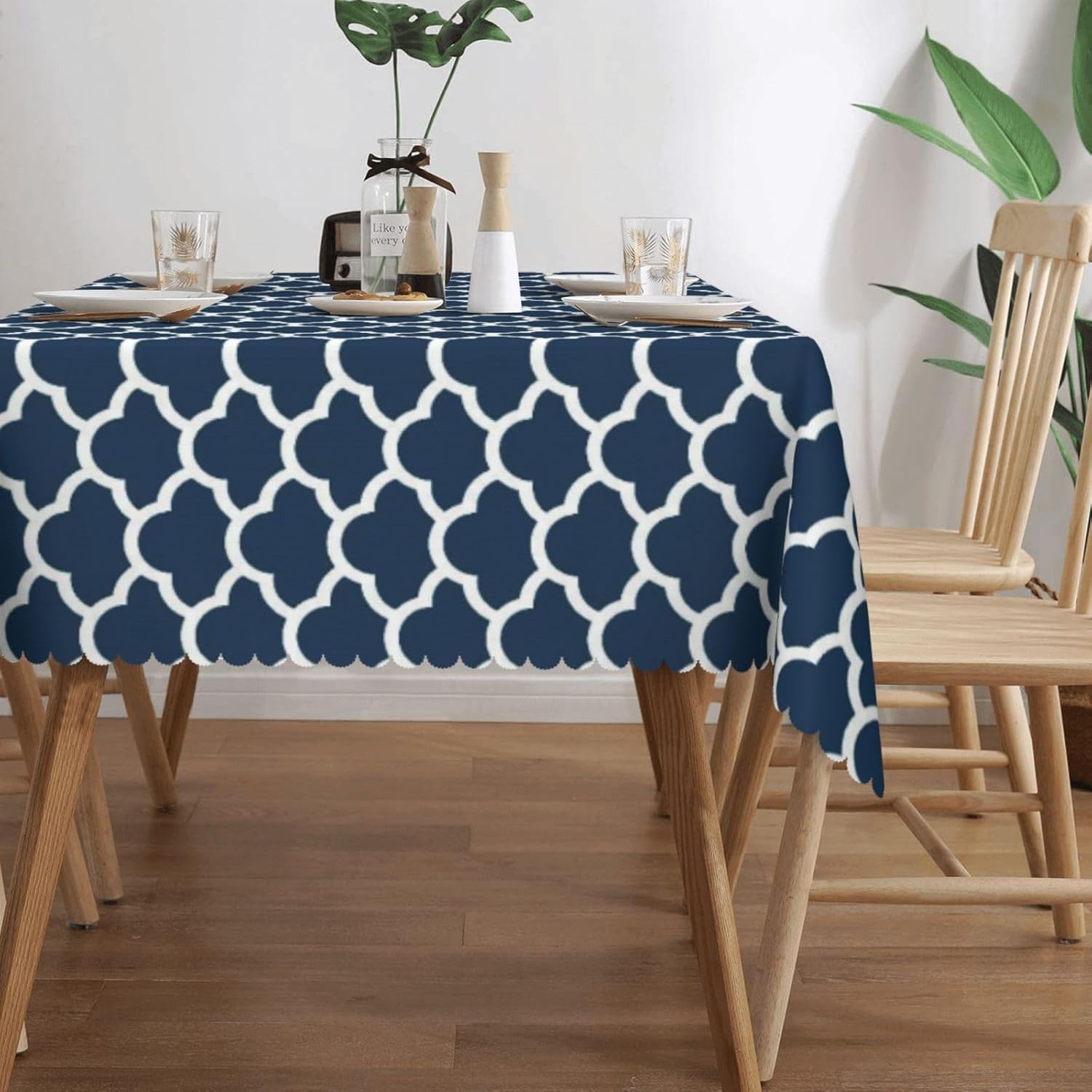 Blue Tablecloth Navy Cloud Sea - đánh giá và giá Century Textile & Sewing Supply Reviews
