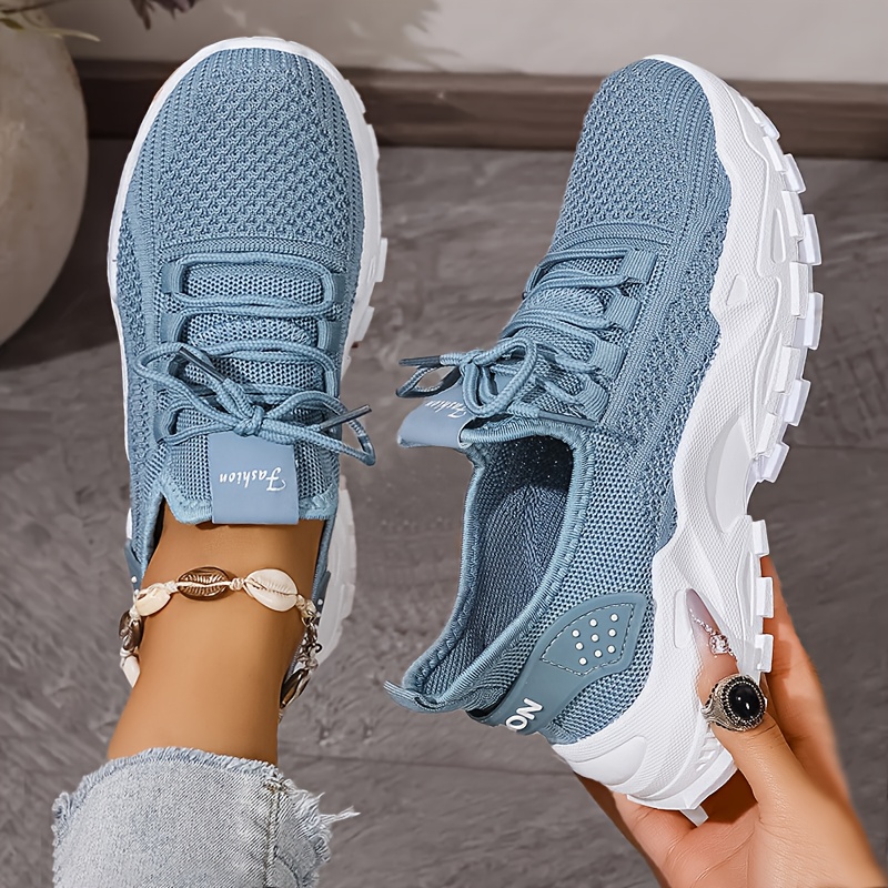 Breathable Knit Sneakers Fashi - đánh giá và giá Sewing Cloth