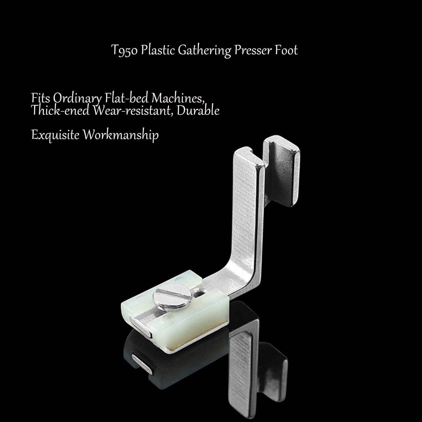 T950 Teflon Plastic Gathering  - đánh giá và giá Sewing Art