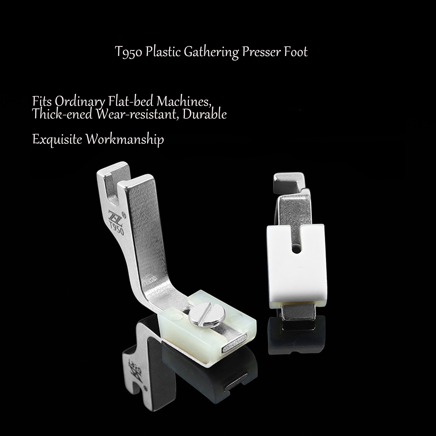 T950 Teflon Plastic Gathering  - đánh giá và giá Sewing Art