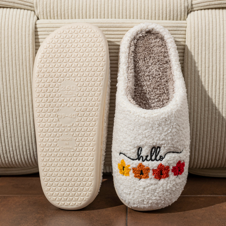 Winter Women's Slippers Indoor - đánh giá và giá Sewing House
